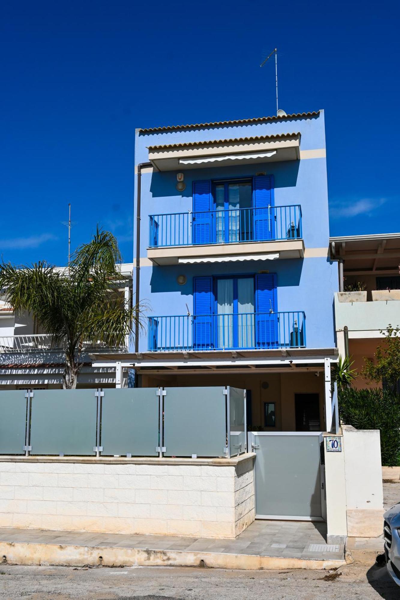 Casa Azul - Social - Parcheggio, Clima, 200mt Dal Mare Apartamento *